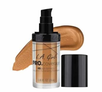 L.A. Girl Pro Coverage Liquid Foundation, Warm Beige, 0.95 Fl Oz