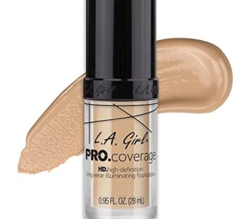 L.A. Girl Pro Coverage Liquid Foundation, Fair, 0.95 Fl Oz