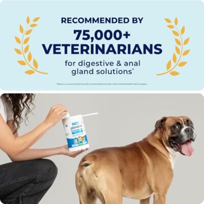 Vetnique Labs Glandex Dog Wipes for Pets Cleansing & Deodorizing Anal Gland Hygienic Dog & Cat Wipes with Vitamin E, Skin Conditioners and Aloe (75ct) - Image 4