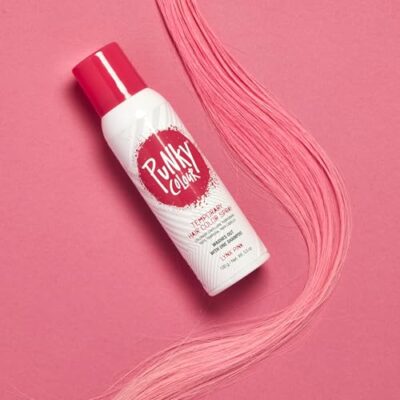 Punky Temporary Hair Color Spray, Lynx Pink, Fast-Drying, Non-Sticky, Non-Damaging, Travel Size Hair Dye for Instant Vivid Hair Color, 3.5 oz - Image 5