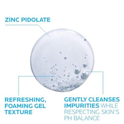 La Roche-Posay Effaclar Purifying Foaming Gel Cleanser for Oily Skin | With Zinc Pidolate To Remove Excess Oil & Shine | Alcohol Free & Oil Free | Face Wash For Oily Skin | Sensitive Skin Tested - Image 2