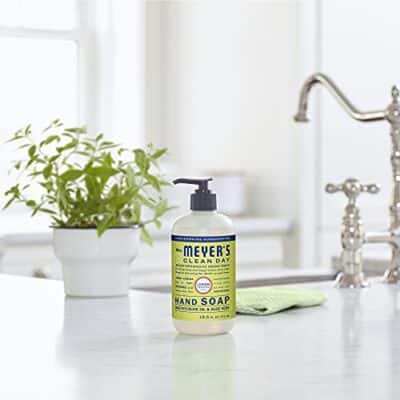 Mrs. Meyer's Clean Day Liquid Hand Soap, Cruelty-Free, and Biodegradable Hand Wash Made with Essential Oils, Lemon Verbena Scent, 12.5 Oz (Pack of 3) - Image 6