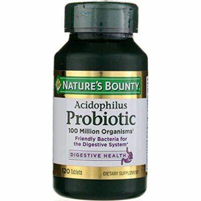 Nature's Bounty Probiotic Acidophilus Tablets, 120 Count - Image 4