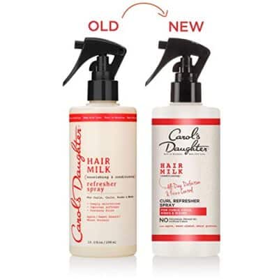 Carol's Daughter Hair Milk Curl Refresher Spray for Coils and Waves, with Agave, Sweet Almond and Wheat Protein, 10 fl oz - Image 2