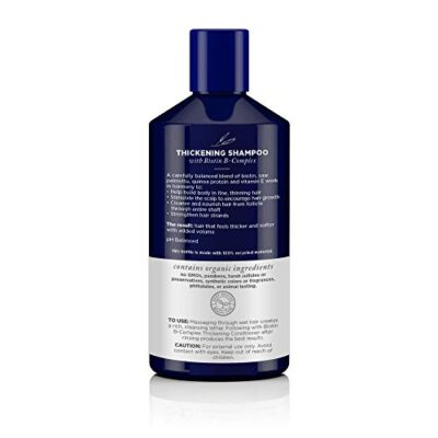 Avalon Organics Therapy Thickening Shampoo, Biotin B-Complex, 14 Oz - Image 5