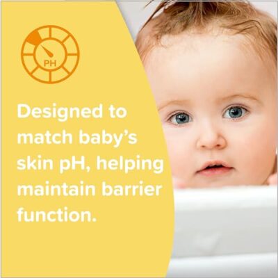 Johnson's Head-to-Toe Gentle Tear-Free Baby & Newborn Wash & Shampoo, Sulfate-, Paraben- Phthalate- & Dye-Free, Hypoallergenic Wash for Sensitive Skin & Hair, 27.1 fl. Oz - Image 6
