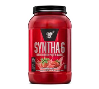 BSN SYNTHA-6 Whey Protein Powder, Strawberry Protein Powder with Micellar Casein, Milk Protein Isolate, Strawberry Milkshake, 28 Servings (Packaging May Vary)