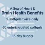 Life Extension Super Omega-3 EPA/DHA Fish Oil, Sesame Lignans & Olive Extract ? Heart Health, Brain Health, Inflammation Health Support, Gluten-Free, Enteric-Coated, Non-GMO, 60 Softgels - Image 5