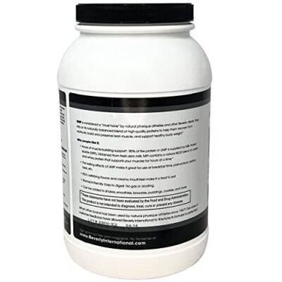 Beverly International UMP Protein Powder, Vanilla. Unique Whey-Casein Ratio Builds Lean Muscle. Easy to Digest. No Bloat. (32.8 oz) 2lb .8 oz - Image 2