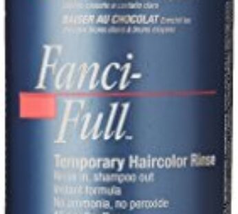 Fanci-Full Instant Hair Color Rinse by Roux, 13 Chocolate Kiss ,Temporarily Evens Tones, Blends Away Gray, 15.2 Oz