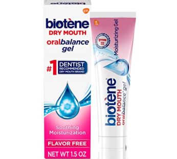 biot?ne Oral Balance Moisturizing Gel, Alcohol Free Gel and Dry Mouth Gel, Flavor Free, 1.5 Oz