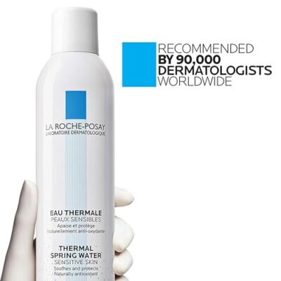 La Roche-Posay Thermal Spring Water, Face Mist Hydrating Spray with Antioxidants to Hydrate and Soothe Skin, Facial Spray, 5.1 Ounce - Image 8
