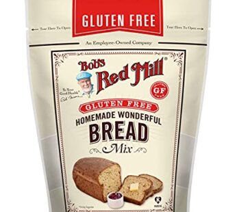 Bob’s Red Mill Gluten Free Homemade Wonderful Bread Mix, 16 Ounce (Pack of 4)