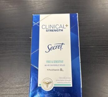 Secret Clinical Strength Anti-Perspirant Deodorant Soft Solid, Light & Fresh Scent 1.60 oz