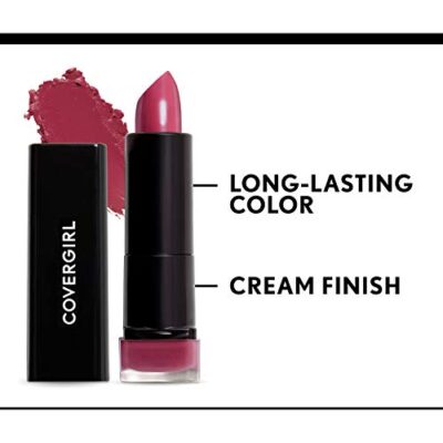 COVERGIRL Exhibitionist Lipstick Cream, Seduce Scarlet 310, Lipstick Tube 0.123 OZ (3.5 g) - Image 2