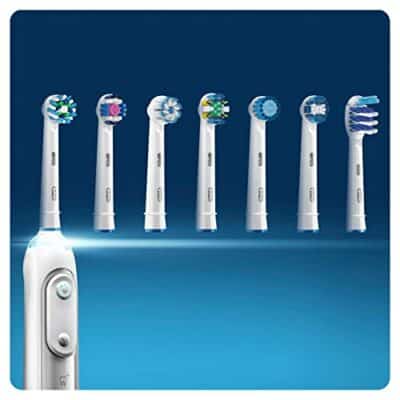 Oral-B Cross Action Electric Toothbrush Replacement Brush Heads Refill, 3 Count, White - Image 6