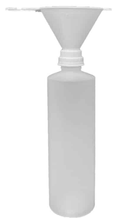 2 Pack Refillable 16 Ounce HDPE Squeeze Bottles With Push/Pull Button Top Dispenser Caps-Great For Lotions, Shampoos, Conditioners and Massage Oils From Earth's Essentials (White Cap) - Image 8