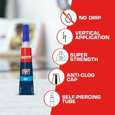 2 gm Loctite 235495 Super Glue Cyanoacrylate Super Glue Gel - Image 2
