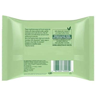 Simple Cleansing Facial Wipes (Boxed 6 packs x 25 wipes) Total 150 Wipes - Image 3