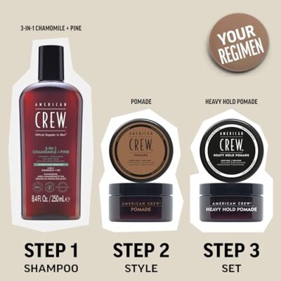 American Crew Men's Hair Gel, Light Hold, Non-Flaking Styling Gel, 13.1 Fl Oz - Image 6