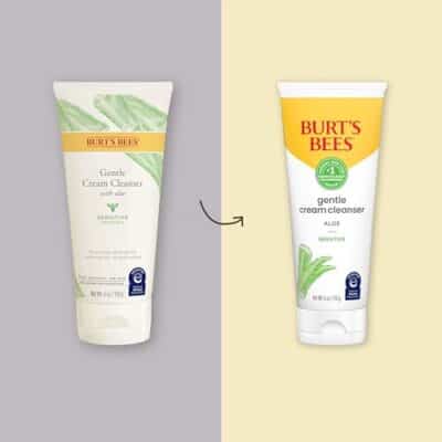 Burt's Bees Gentle Cream Cleanser with Aloe for Sensitive Skin, 98.9% Natural Origin, 6 Ounces - Image 2