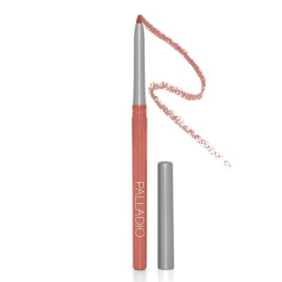 Palladio, Retractable Waterproof Lip Liner High Pigmented and Creamy Color Slim Twist Up Smudge Proof Formula with Long Lasting All Day Wear No Sharpener Required, Raspberry, 1 Count