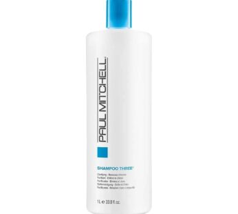 Paul Mitchell Shampoo Three, Clarifying, Removes Chlorine, For All Hair Types, 33.8 fl. oz.