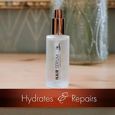 HerStyler Hair Repair Treatment - Argan Oil, Vitamin E and Aloe Vera Formula for Frizz Control, Shine and Straightening - Coz Love is in the Hair - 2 Fl. Oz., 60 Ml - Image 5