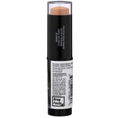Revlon Foundation Stick, PhotoReady Insta-Fix Face Makeup for All Skin Types, SPF 20, Longwear Light-Medium Coverage with Natural Finish, 160 Medium Beige, 1 Oz - Image 3
