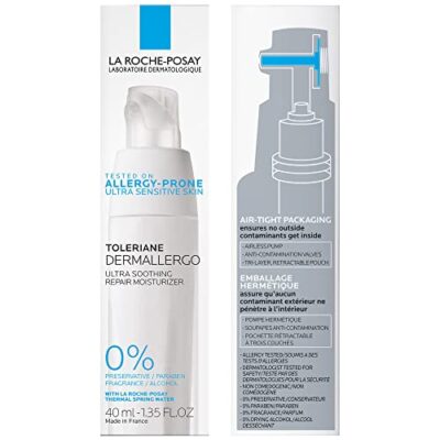 La Roche-Posay Toleriane Dermallergo Ultra Soothing Repair Face Moisturizer for Sensitive Skin, Gentle Moisturizing Face Cream for Dry Skin, Packaging May Vary, Formerly Toleriane Ultra - Image 2