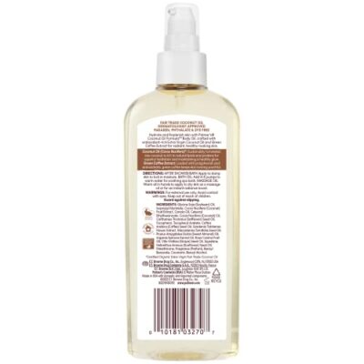 Palmer's Coconut Oil Formula Body Oil, Body Moisturizer with Green Coffee Extract, Bath Oil for Dry Skin, 5.1 Ounces (Spray Cap) - Image 2
