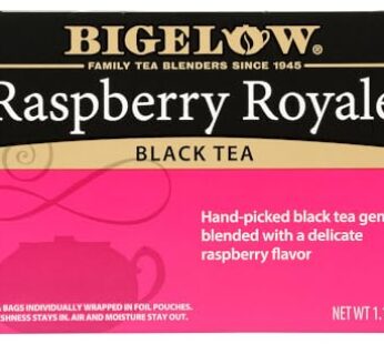 Bigelow Raspberry Royale Tea Bags – 20 ct (Pack of 2)