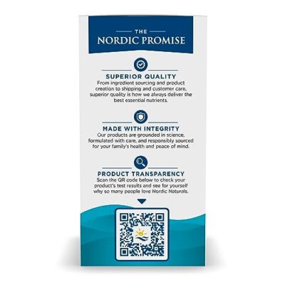 Nordic Naturals Ultimate Omega + CoQ10, Lemon - 120 Soft Gels - 1280 mg Omega-3 + 100 mg CoQ10 - Heart Health, Cellular Energy, Antioxidant Support - Non-GMO - 60 Servings - Image 4