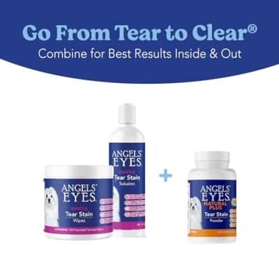 ANGELS' EYES NATURAL PLUS Tear Stain Prevention Chicken Powder for Dogs | All Breeds | No Wheat No Corn | Daily Support for Eye Health | Proprietary Formula | Limited Ingredients | Net Content 45g - Image 7