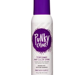 Punky Temporary Hair Color Spray-On, Panther Purple, Non-Damaging Instant Hair Dye, No Bleaching Needed, Non-Sticky, Washable and Leaves No Residue, 3.5 oz, 1 Pack
