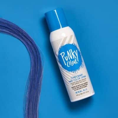 Punky Temporary Hair Color Spray, Bengal Blue, Non-Sticky, Non-Damaging, Travel Size Hair Dye for Instant Vivid Hair Color, 3.5 oz - Image 5
