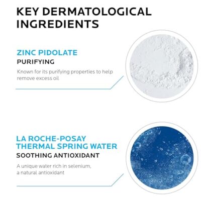 La Roche-Posay Effaclar Purifying Foaming Gel Cleanser for Oily Skin | With Zinc Pidolate To Remove Excess Oil & Shine | Alcohol Free & Oil Free | Face Wash For Oily Skin | Sensitive Skin Tested - Image 3