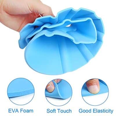 EWIN(R) 4pcs Soft Adjustable Baby Kids Children Shampoo Bath Bathing Shower Cap Hat Wash Hair Shield Hat - Image 3