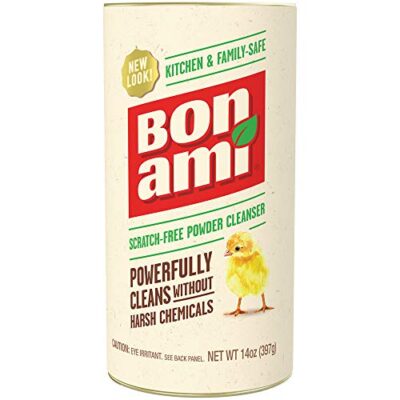 BON AMI Powder Cleanser for Kitchens & Bathrooms - All Types of Surfaces, Cleans Grime & Dirt, Polishes Surfaces, Absorbs Odors (Single 1 Pack)