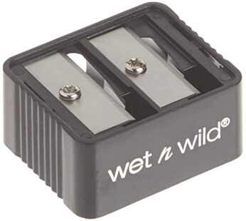 wet n wild Dual Pencil Sharpener Dual-Pencil Eyeliner Pencil Sharpener | Convenient | Essential Tool | Sharpens | Easy To Clean | Travel-Friendly | Compact