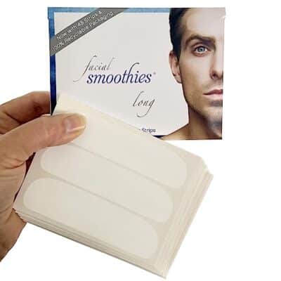 Smoothies Long Wrinkle Patches for Face Overnight - Facial Patches for Forehead Fine Lines, 48 Count per Box (1.5+ Month Supply) - Made in the USA - Image 2