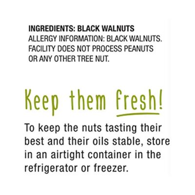 Hammons Black Walnuts, Recipe Ready, 8 oz, Highest Protein Nut, Heart Healthy, Non-GMO, Naturally Gluten-Free, Top Keto Nut (Packaging May Vary) - Image 6