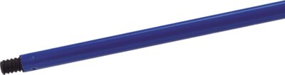 Carlisle FoodService Products Flo-Pac Powder Coated Metal Threaded Handle, 7/8" Diameter x 48" Length, Blue (Case of 12) - Image 5