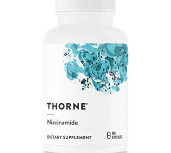 THORNE Niacinamide – 500mg Niacin – Non-Flushing Form of Vitamin B3 – Support Joint Health, Skin Health & Restful Sleep – Gluten-Free – 180 Capsules