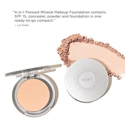 PUR Beauty 4-in-1 Pressed Mineral Makeup Powder Foundation with SPF 15 - Concealer & Finishing Compact Pressed Powder for Face - Buildable Medium to Full Coverage Foundation Powder (Blush Medium) - Image 10