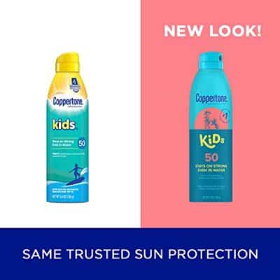 Coppertone Sunscreen Spray SPF 50, Broad Spectrum, Water Resistant for Kids, #1 Pediatrician Recommended Brand, 5.5 Ounce (Pack of 2) - Image 4