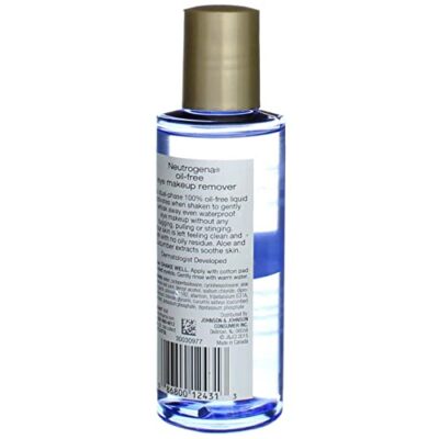 Neutrogena Oil Free Eye Makeup Remover 3.8 oz (Pack of 4) - Image 4