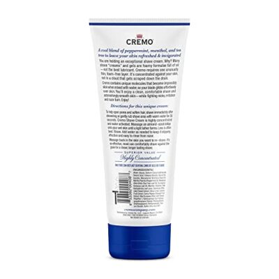 Cremo Barber Grade Cooling Shave Cream, Astonishingly Superior Ultra-Slick Shaving Cream for Men, Fights Nicks, Cuts and Razor Burn, 6 Fl Oz - Image 4