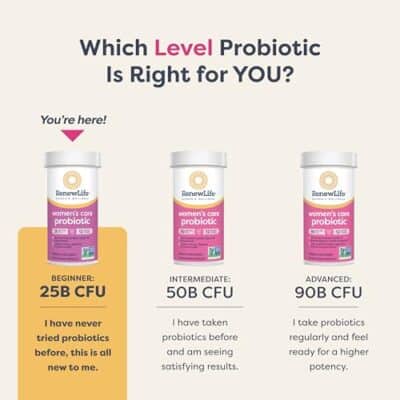 Renew Life Women's Probiotic Capsules, Supports pH Balance for Women, Vaginal, Urinary, Digestive and Immune Health, L. Rhamnosus GG, Dairy, Soy and Gluten-Free, 25 Billion CFU - 30 Ct - Image 6