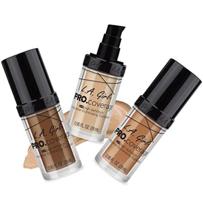 L.A. Girl Pro Coverage Liquid Foundation, Fair, 0.95 Fl Oz - Image 2